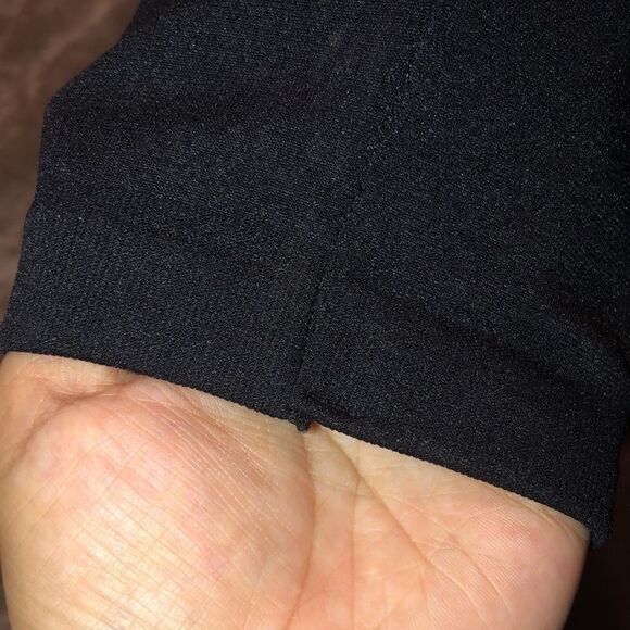 Rosie Pope L Black Low Rise Maternity Seamless Leggings - Picture 10 of 11